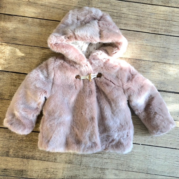 newborn fur coat